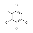 1,2,3,5-Tetrachloro-4-methylbenzene Structure