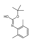 2,6-二甲基苯基氨基甲酸叔丁酯结构式