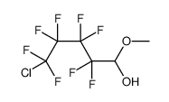 5-chloro-2,2,3,3,4,4,5,5-octafluoro-1-methoxypentan-1-ol Structure