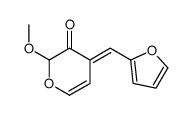 4-(furan-2-ylmethylidene)-2-methoxypyran-3-one Structure