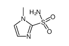 1H-Imidazole-2-sulfonamide,1-methyl-(9CI) Structure