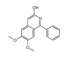 6,7-dimethoxy-1-phenyl-2H-isoquinolin-3-one Structure