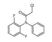 2-chloro-N-(2,6-difluorophenyl)-N-phenylacetamide Structure