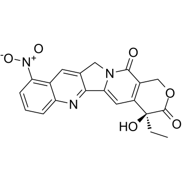 9-硝基喜树碱结构式