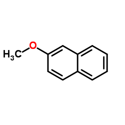 2-Methoxynaphthalene structure