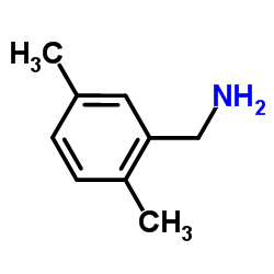 2,5-二甲基苄胺结构式