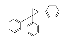 1-(2,2-diphenylcyclopropyl)-4-methylbenzene结构式