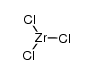 zirconium trichloride Structure
