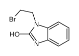 1-(2-溴乙基)-1,3-二氢-2H-苯并咪唑-2-酮结构式