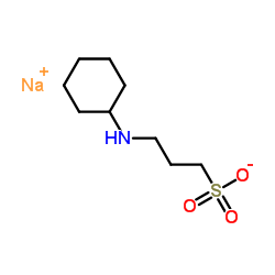 3-(环己氨基)-1-丙磺酸钠结构式