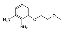 3-(2-methoxyethoxy)benzene-1,2-diamine Structure