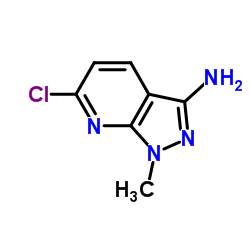 6-Chloro-1-methyl-1H-pyrazolo[3,4-b]pyridin-3-amine Structure
