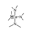 TaCl(N(methyl)2)4 Structure