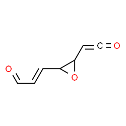 2-Propenal, 3-[3-(oxoethenyl)oxiranyl]- (9CI)结构式