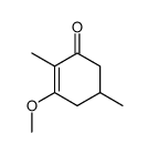 2-Cyclohexen-1-one,3-methoxy-2,5-dimethyl-(9CI)结构式