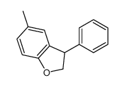 5-methyl-3-phenyl-2,3-dihydro-1-benzofuran结构式