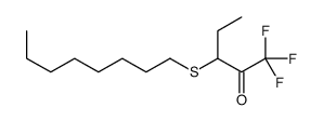 1,1,1-trifluoro-3-octylsulfanylpentan-2-one Structure