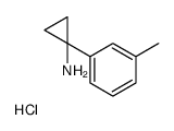 1-(间甲苯)环丙胺盐酸盐结构式