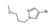 4-bromo-1-(3-methoxypropyl)-1H-pyrazole Structure