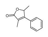 2,4-dimethyl-3-phenyl-2H-furan-5-one结构式