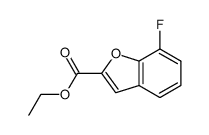 ethyl 7-fluorobenzofuran-2-carboxylate Structure