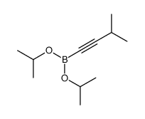 3-methylbut-1-ynyl-di(propan-2-yloxy)borane Structure
