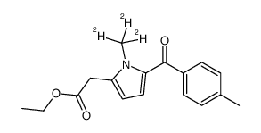 Tolmetin-d3 Ethyl Ester Structure