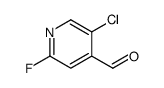 2-fluoro-4-formyl-5-chloropyridine结构式