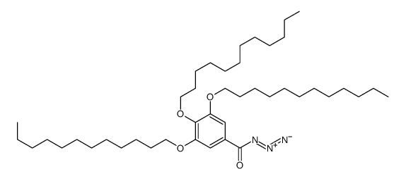 3,4,5-tridodecoxybenzoyl azide Structure