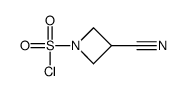 3-cyanoazetidine-1-sulfonyl chloride Structure
