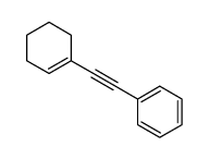 2-(cyclohexen-1-yl)ethynylbenzene Structure