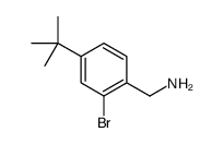(2-Bromo-4-tert-butyl-phenyl)-Methyl-amine Structure