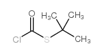 S-叔丁基硫代氯甲酸酯结构式
