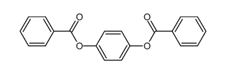 1,4-Bis(benzoyloxy)benzene Structure