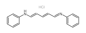 N-[5-(Phenylamino)-2,4-pentadienylidene]aniline monohydrochloride Structure