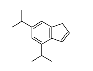 2-methyl-4,6-di(propan-2-yl)-1H-indene结构式