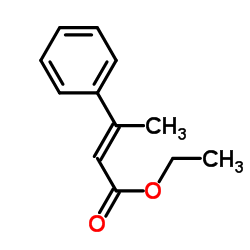 反式-β-甲基肉桂酸乙酯结构式