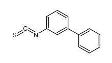 3-异硫氰酸基-1,1'-联苯结构式