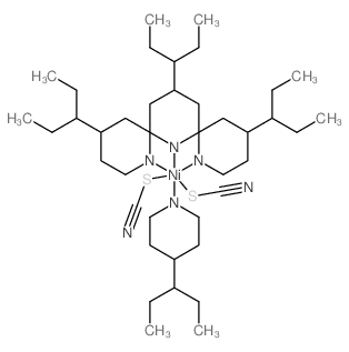 Nickel,tetrakis[4-(1-ethylpropyl)pyridine]bis(thiocyanato-S)- (9CI)结构式
