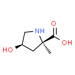D-Proline, 4-hydroxy-2-methyl-, cis- (9CI)结构式