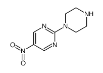 5-硝基-2-(1-哌嗪)-嘧啶结构式