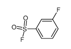3-fluorobenzenesulfonyl fluoride结构式