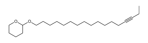 1-tetrahydropyranyloxy-14-heptadecyne Structure