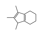 1,2,3-trimethyl-4,5,6,7-tetrahydro-1H-indene结构式