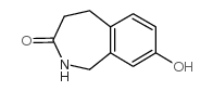 8-HYDROXY-4,5-DIHYDRO-1H-BENZO[C]AZEPIN-3(2H)-ONE Structure