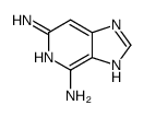 (9ci)-1H-咪唑并[4,5-c]吡啶-4,6-二胺结构式