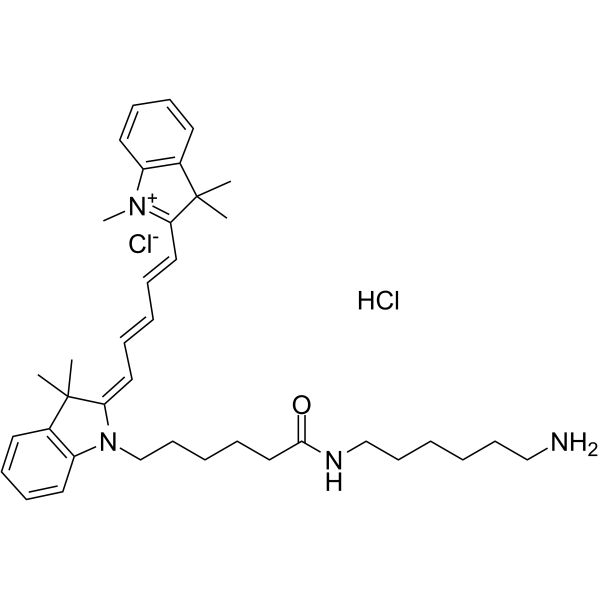 花青5胺结构式