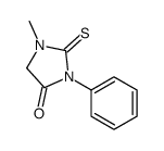 1-methyl-3-phenyl-2-sulfanylideneimidazolidin-4-one Structure
