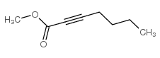 甲基 2-庚炔酸盐结构式