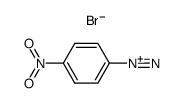 4-nitro-benzenediazonium, bromide Structure